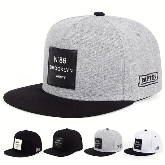 Unisex BROOKLYN Label Hip-hop Hats