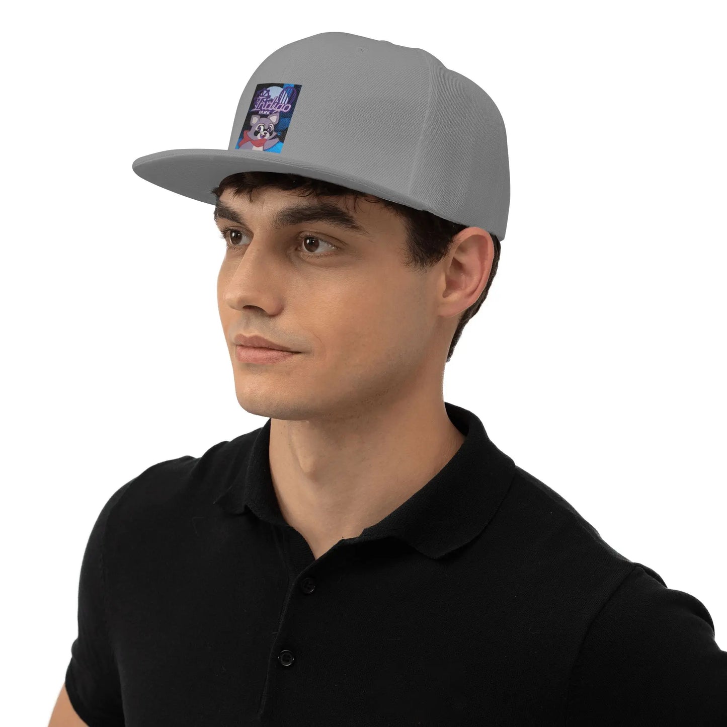Rambley Indigo Park Character Graphic Streetwear Snapback Cap