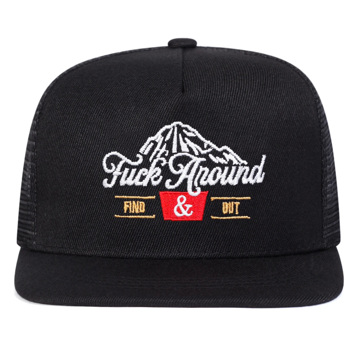 Unisex Anound Letter Embroidery Hip Hop Snapback Cap