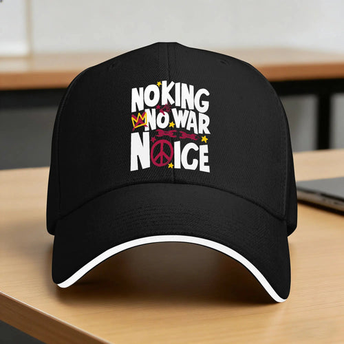No Kings Street Style Hip Hop Baseball Cap