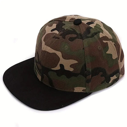 Unisex Light Plate Camouflage Hip-hop Hats
