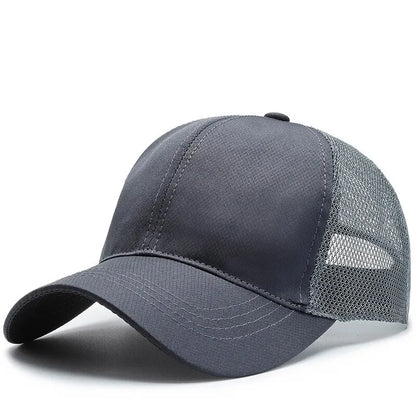 Korean Style Breathable Mesh Summer Baseball Cap