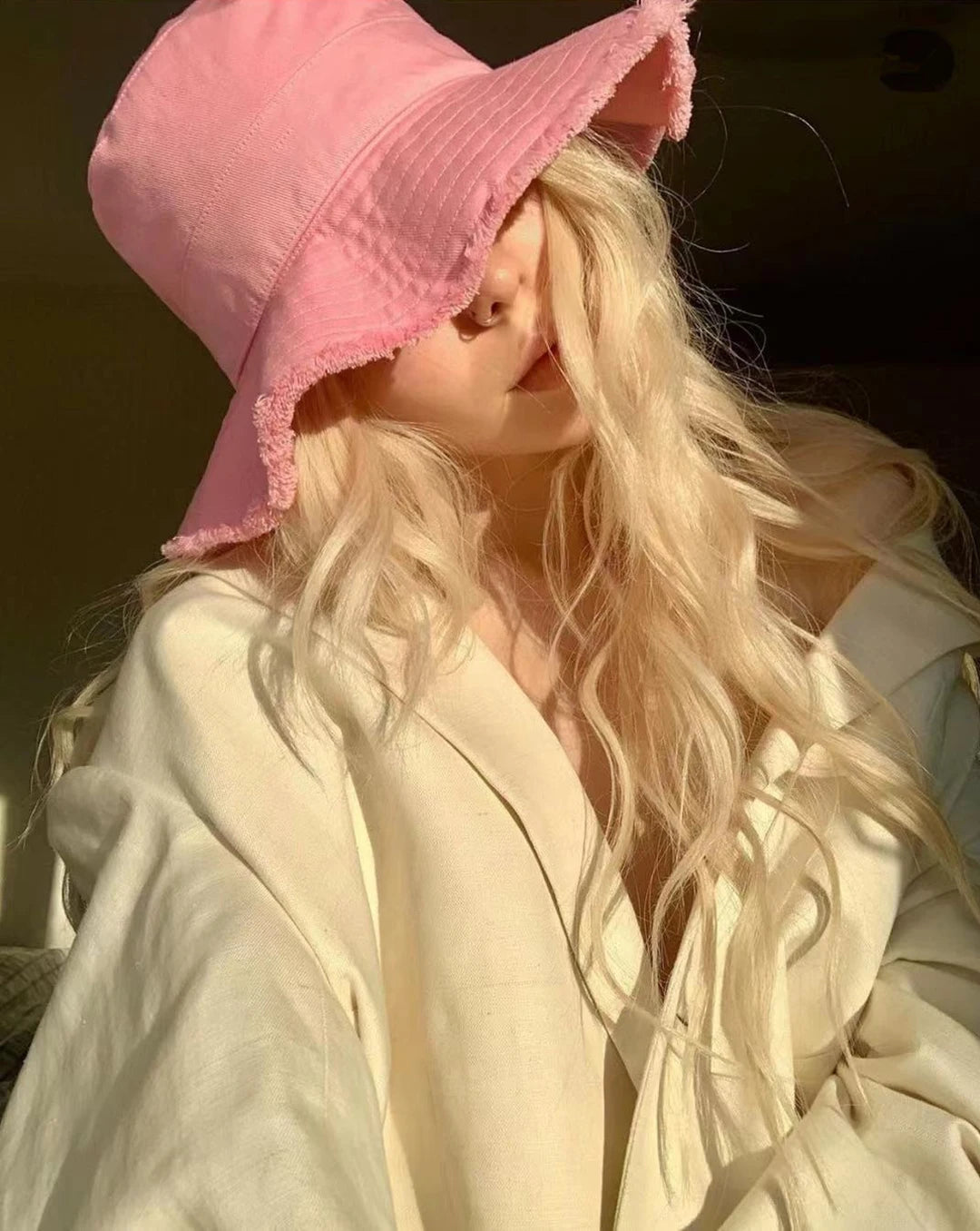 Women's Foldable Retro Travel Fisherman Bucket Hat