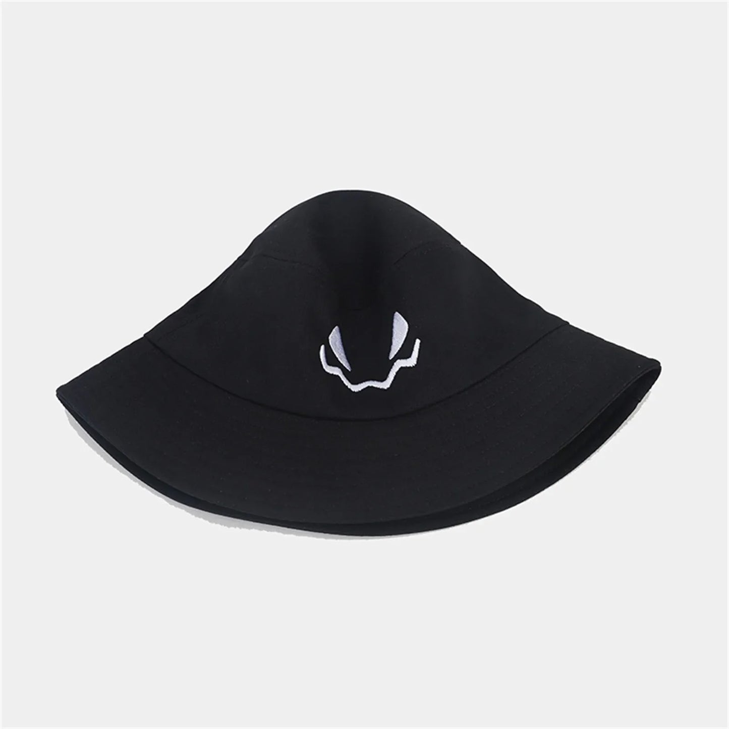 Halloween Pumpkin Embroidery Bucket Hat Double Sides