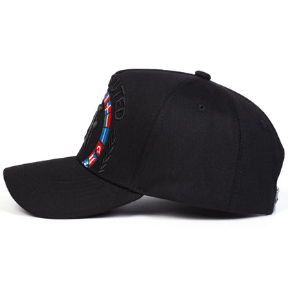 Unisex CA Letter Embroidered Casual Outdoor Baseball Cap