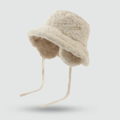 Removable Ear Flap Bucket Hat
