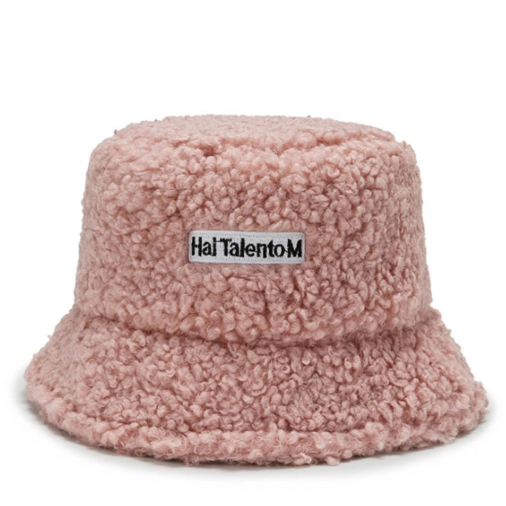 Unisex Warm Fleece Bucket Hat