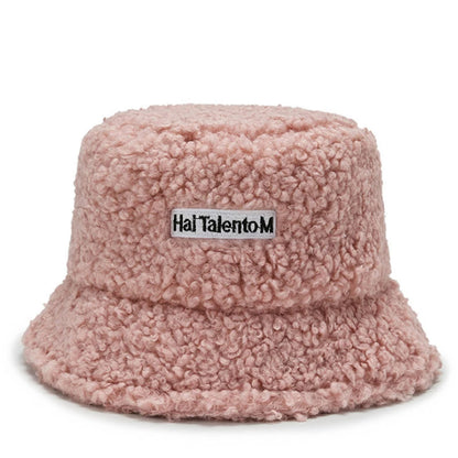 Unisex Warm Fleece Bucket Hat