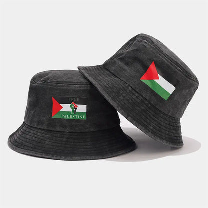 Four Seasons Cotton Print Bucket Hat