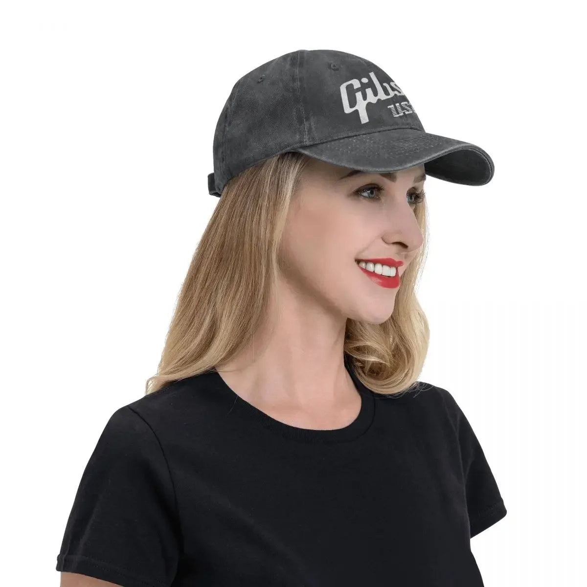 Vintage Gibsons Music 1894 Baseball Cap