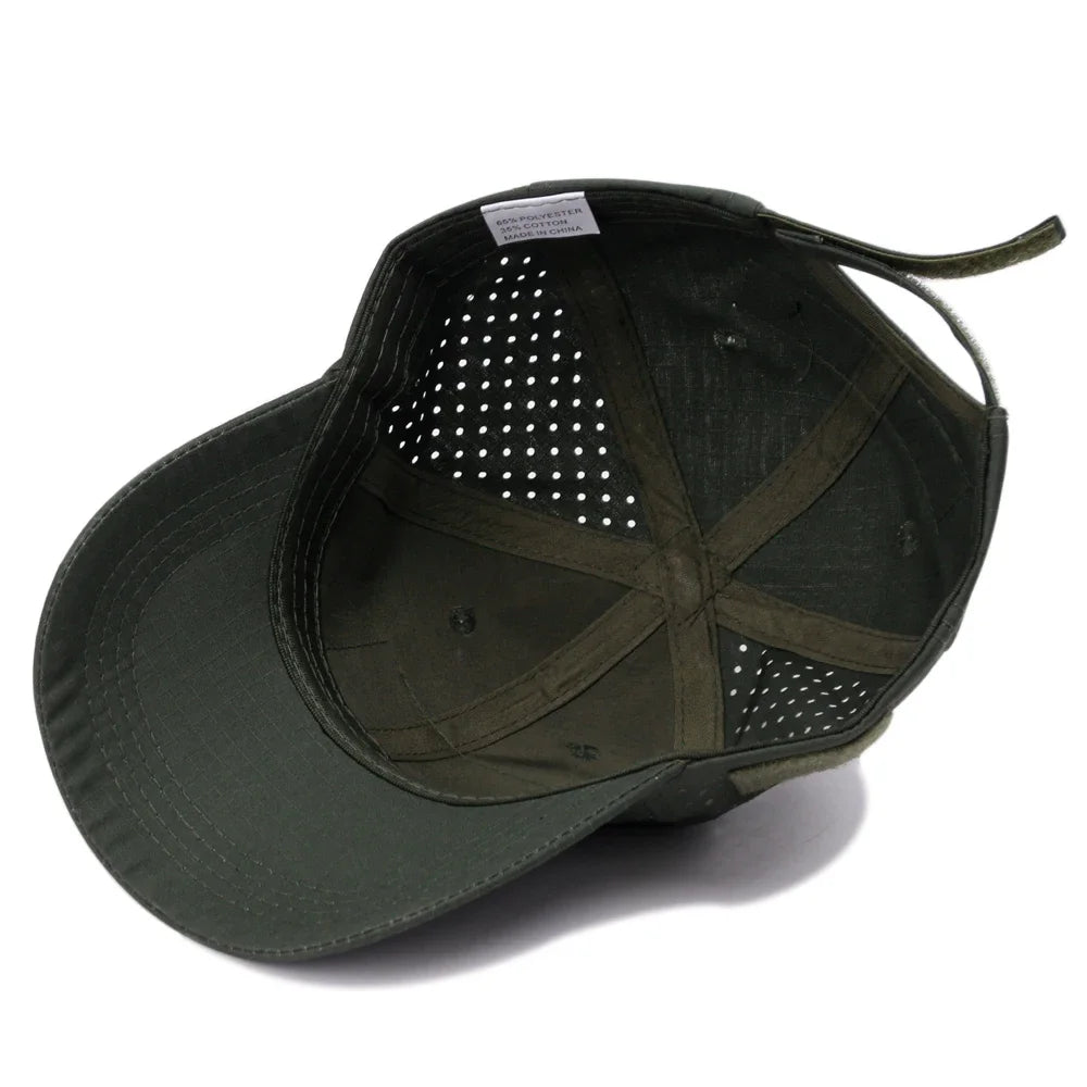 Men Camouflage Breathable Outdoor Baseball Cap