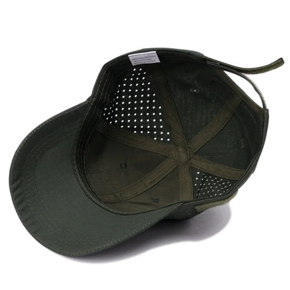 Men Camouflage Breathable Outdoor Baseball Cap