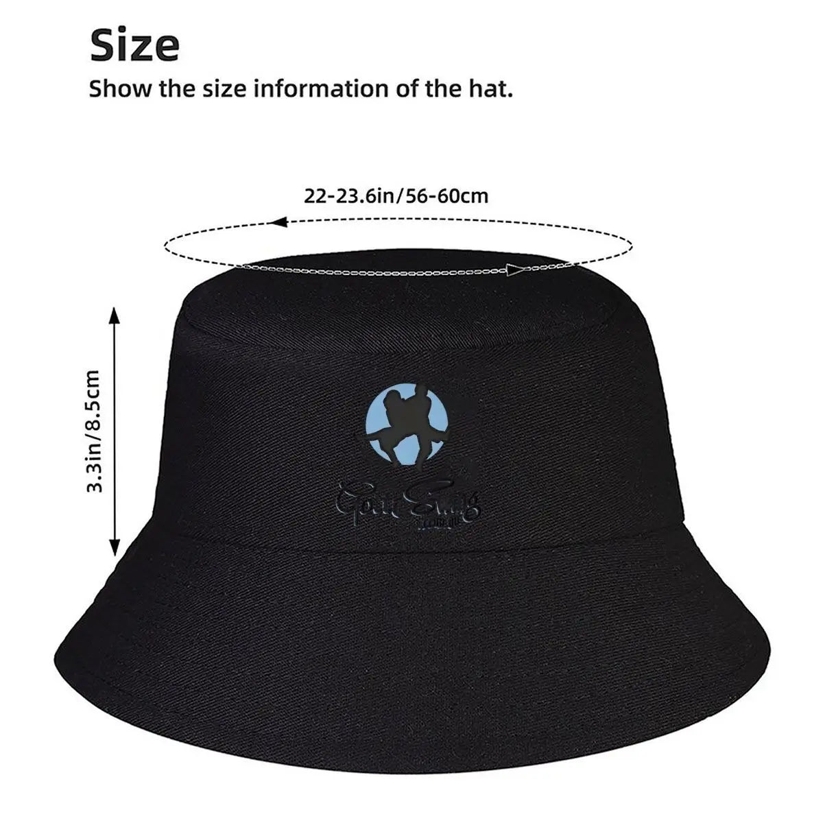 Gotta Swing Dance Couple Retro Graphic Bucket Hat