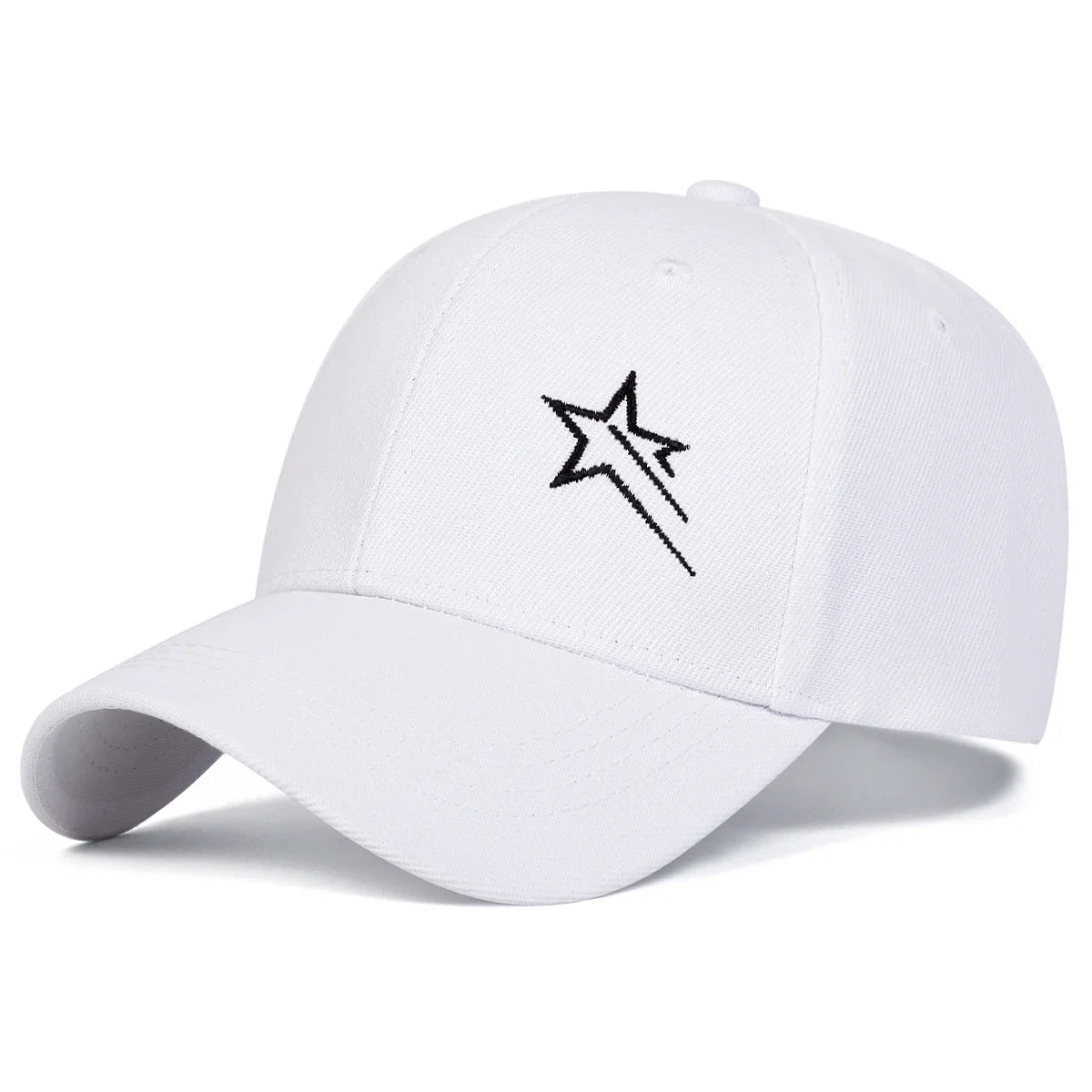 Unisex Five-pointed Star Embroidery Baseball Caps