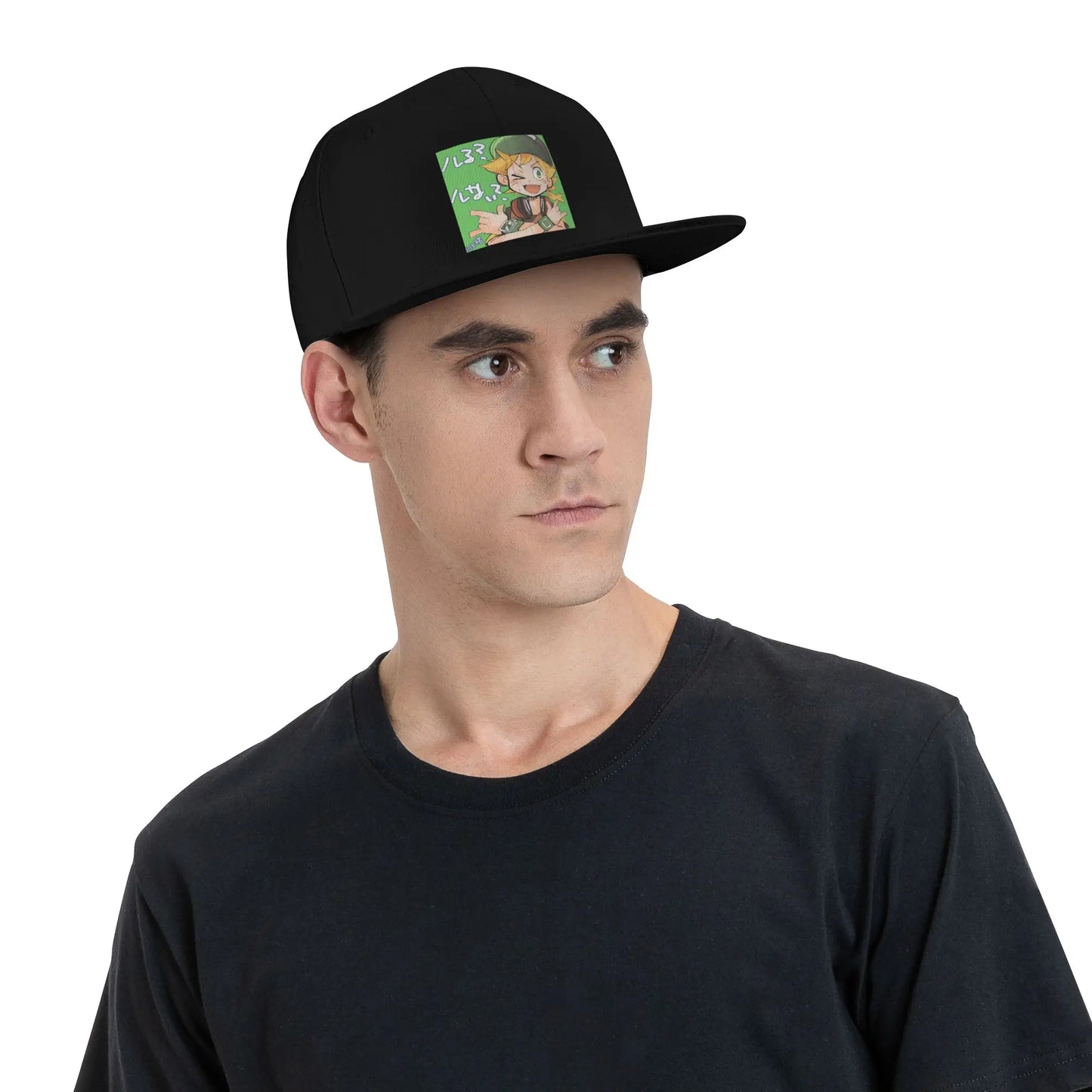 Digimon Matt Anime Character Casual Snapback Cap