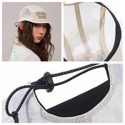 Breathable Sports Running Quick Dry Duckbill Snapback Cap