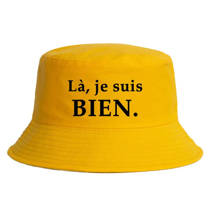 France BIEN Print Reversible Cotton Bucket Hat