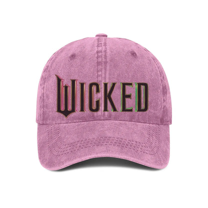 Wicked Alphabet Twill Baseball Cap