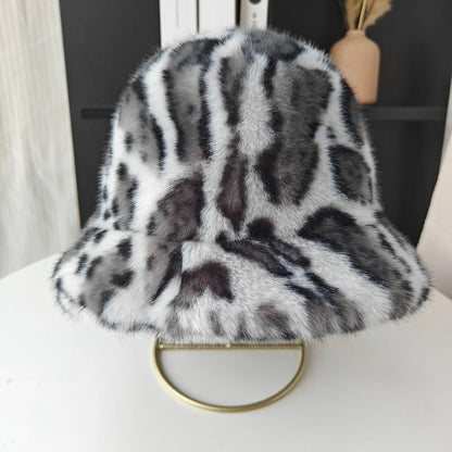 Warm Fluffy Fur Fisherman Bucket Hat