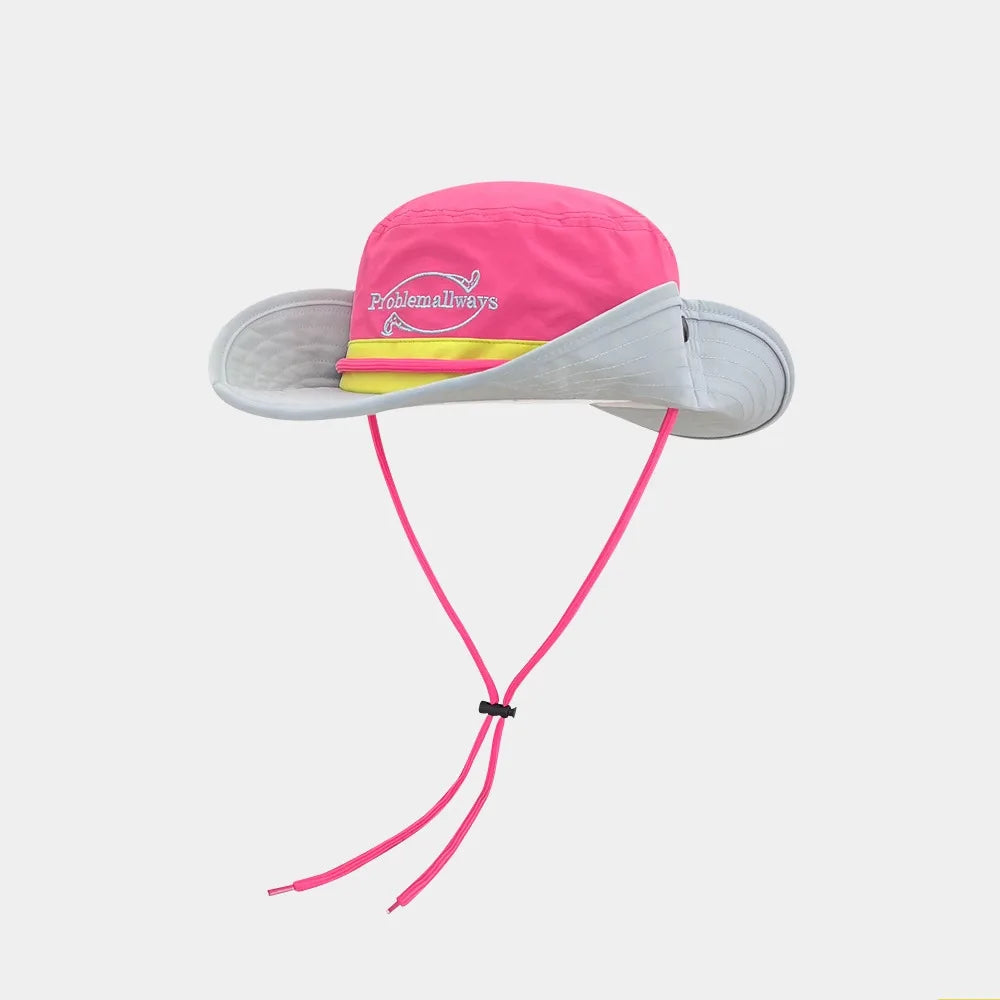 Japanese Retro Color Matching Bucket Hat Unisex