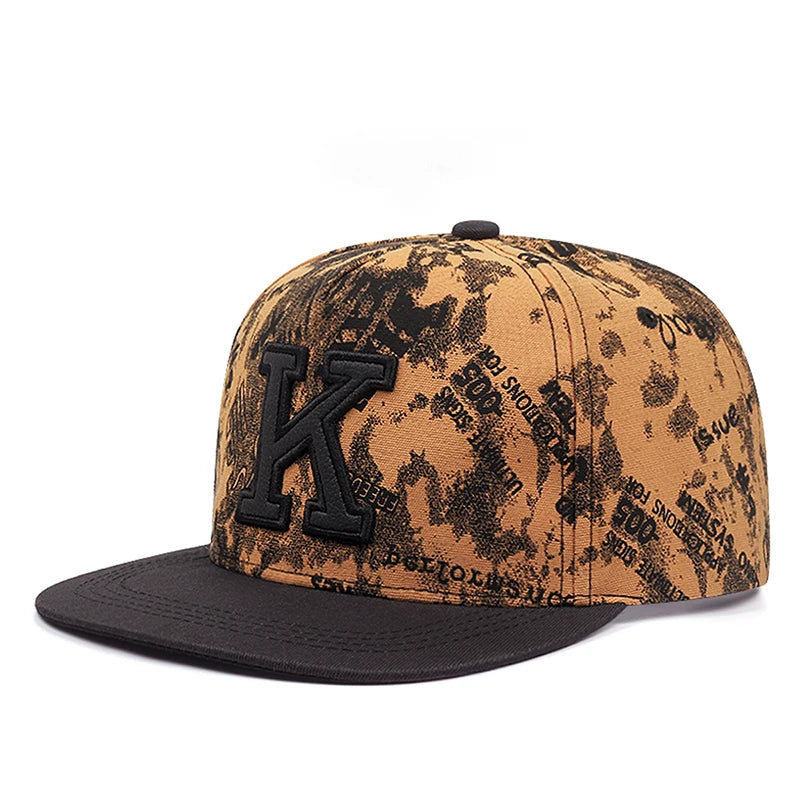 Unisex Letter Embroidered Hip Hop Baseball Cap