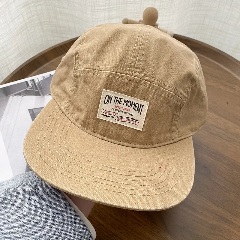On The Moment Adjustable Cotton Baseball Cap
