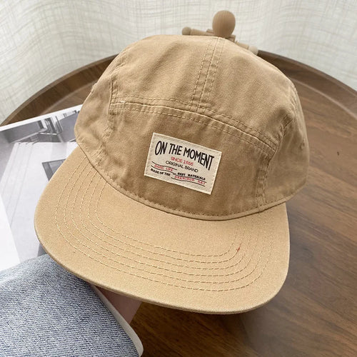 On The Moment Adjustable Cotton Baseball Cap