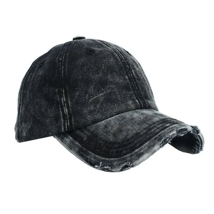 Vintage Washed Tie Dye Baseball Cap