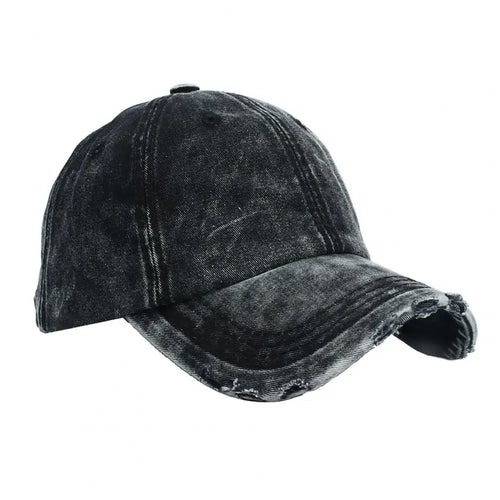Vintage Washed Tie Dye Baseball Cap