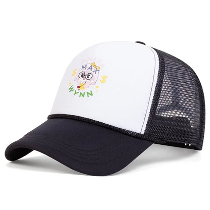 Unisex Girl Letter Printing Baseball Net Caps