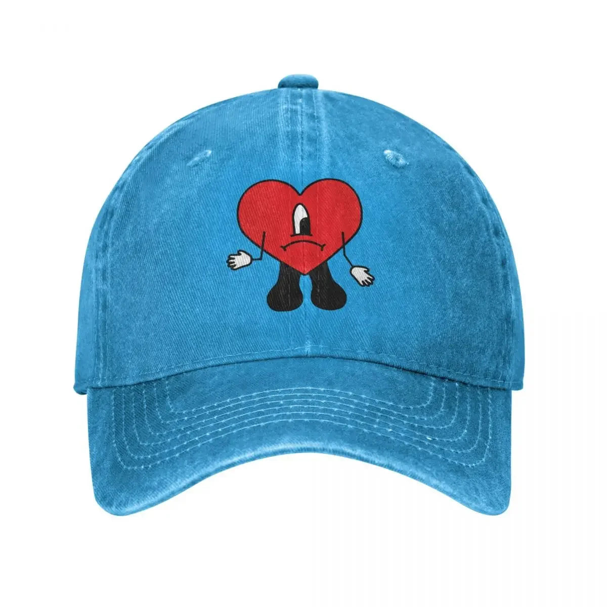 Bad Bunny Denim Music Baseball Cap