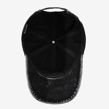 Washable Cotton Retro Vintage Fashion Personality Unisex Snapback Cap
