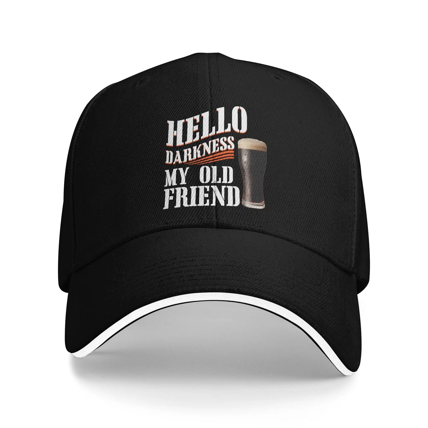 Hello Darkness My Old Friend Retro Baseball Cap