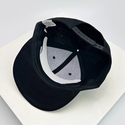 Arrow Eye Letter Embroidery Snapback Cap