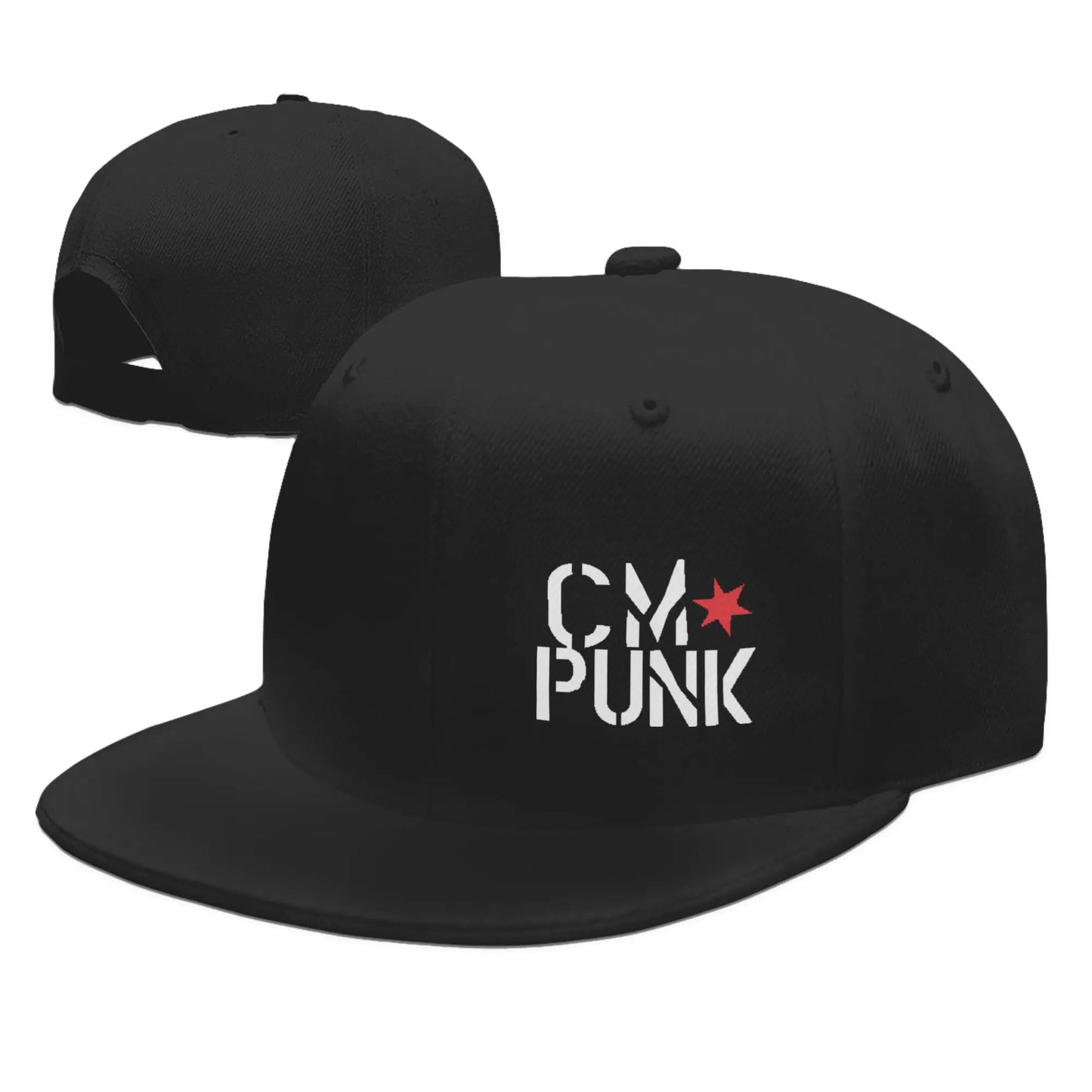 CM Punk WWE Breathable Snapback Cap