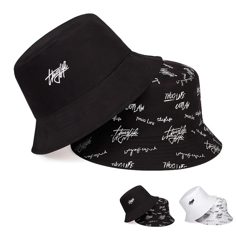 Reversible Printed Sunshade Bucket Hat