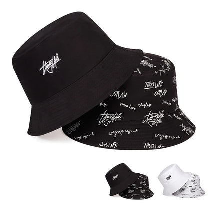 Reversible Printed Sunshade Bucket Hat