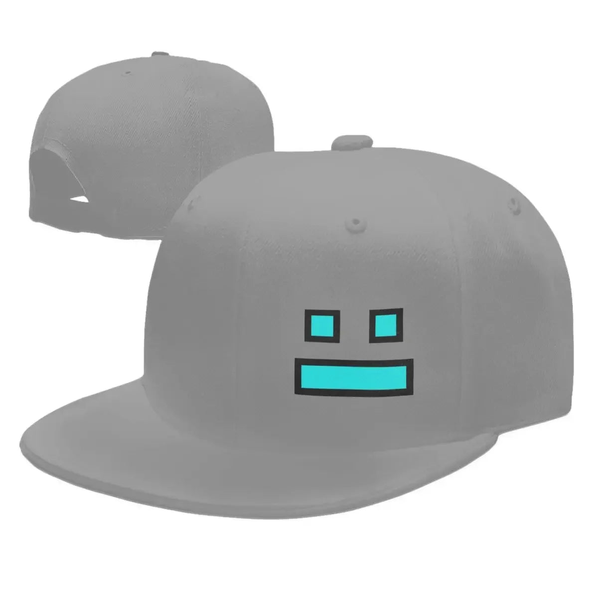 Geometry Dash Gaming Streetwear Adjustable Snapback Cap