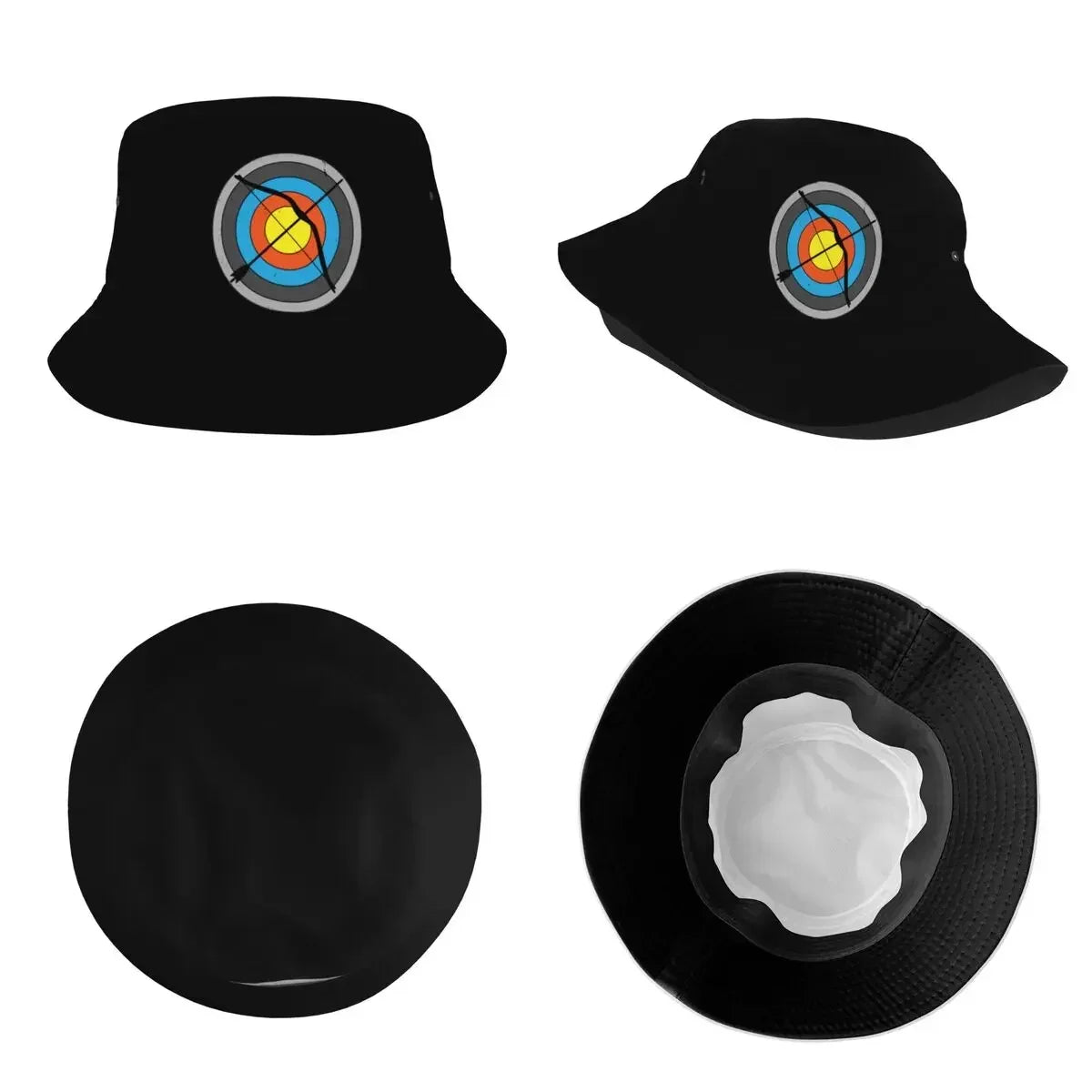 Archery Bow Arrow Sport Bucket Hat
