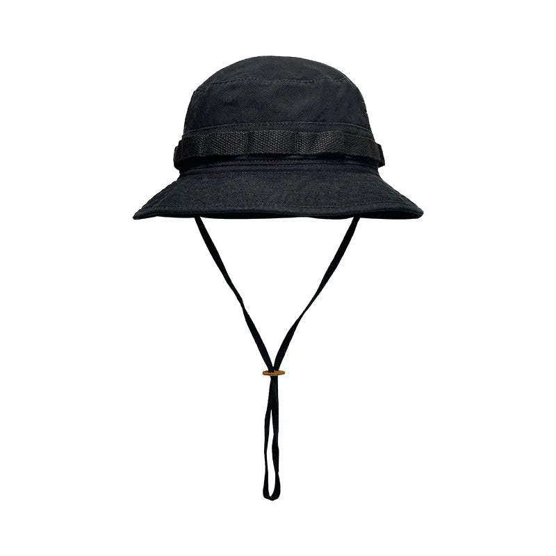 Adult Outdoor Washed Cotton Reversible Bucket Hat