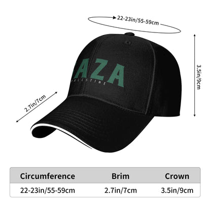 Gaza Palestine Casual Outdoor Adjustable Baseball Cap