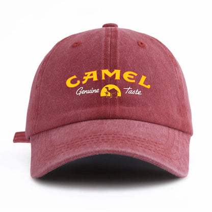 Minimalist Camel Print Retro Baseball Cap