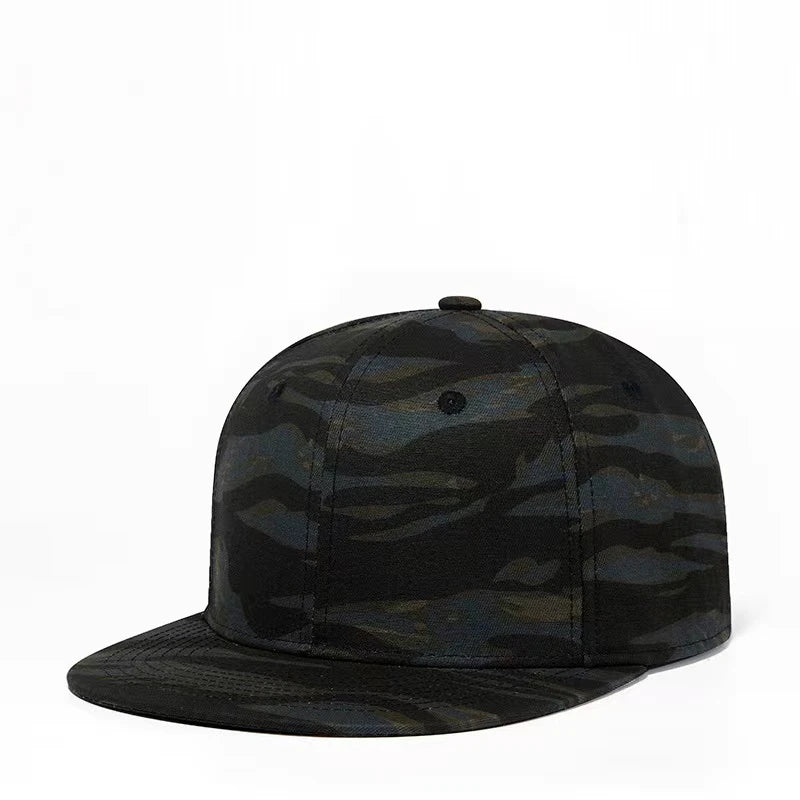 Camouflage Cotton Snapback Trucker Cap
