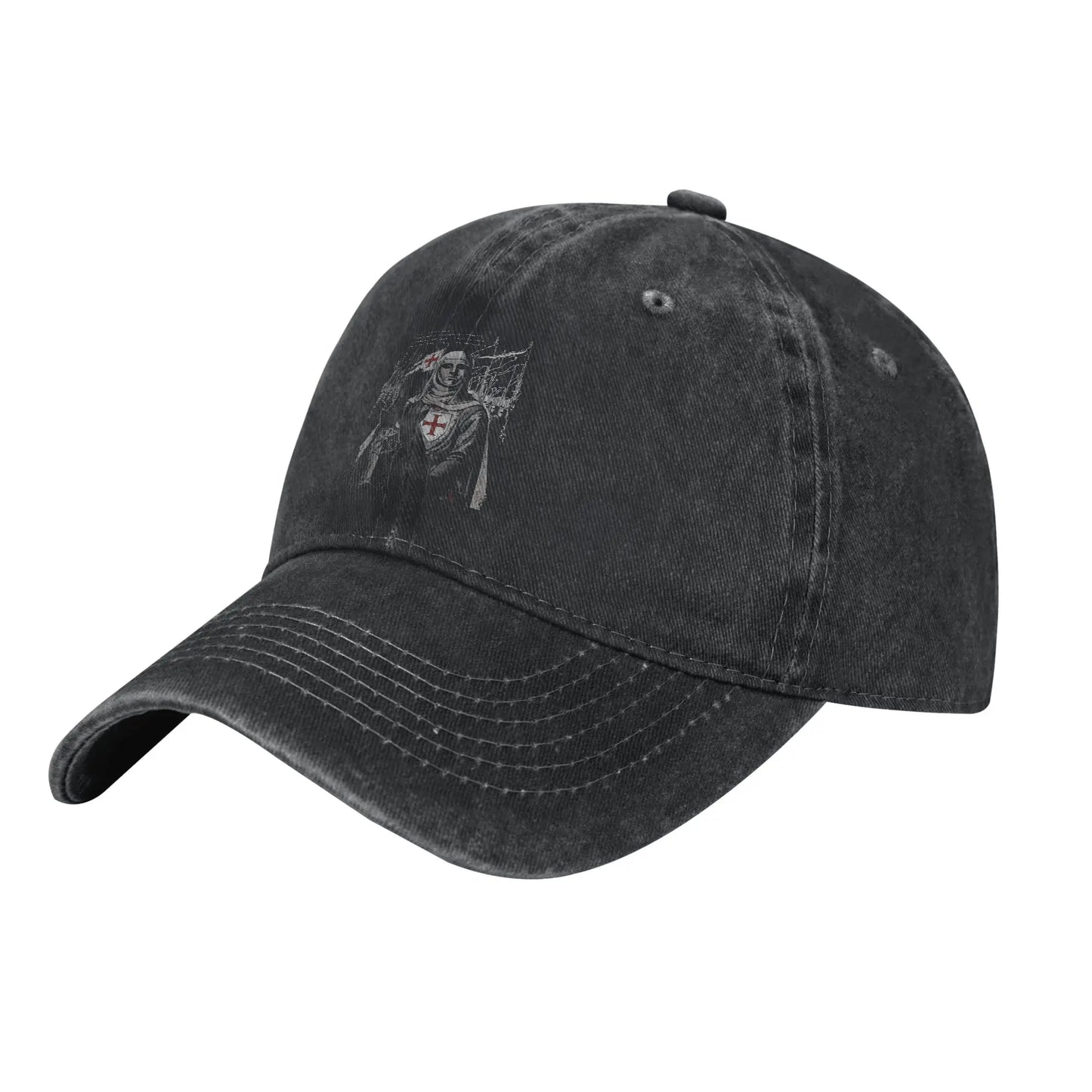 King Baldwin IV Retro Logo Snapback Baseball Cap