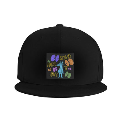 Cartoon Bojack Horseman Quote Graphic Streetwear Snapback Cap