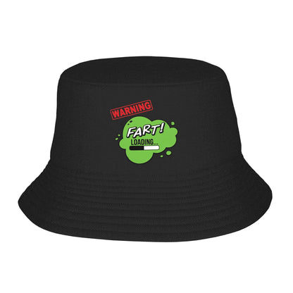 Warning Fart Now Loading Bucket Hat