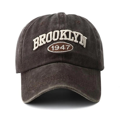 Brooklyn Embroidery Snapback Baseball Cap