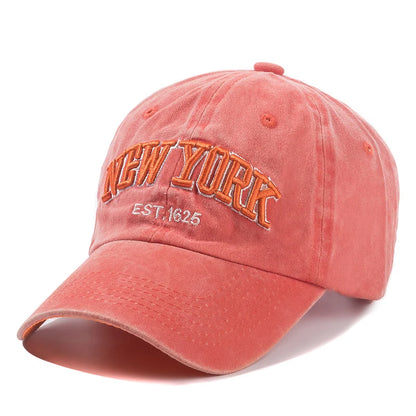 New York 2025 Washed Cotton Baseball Cap