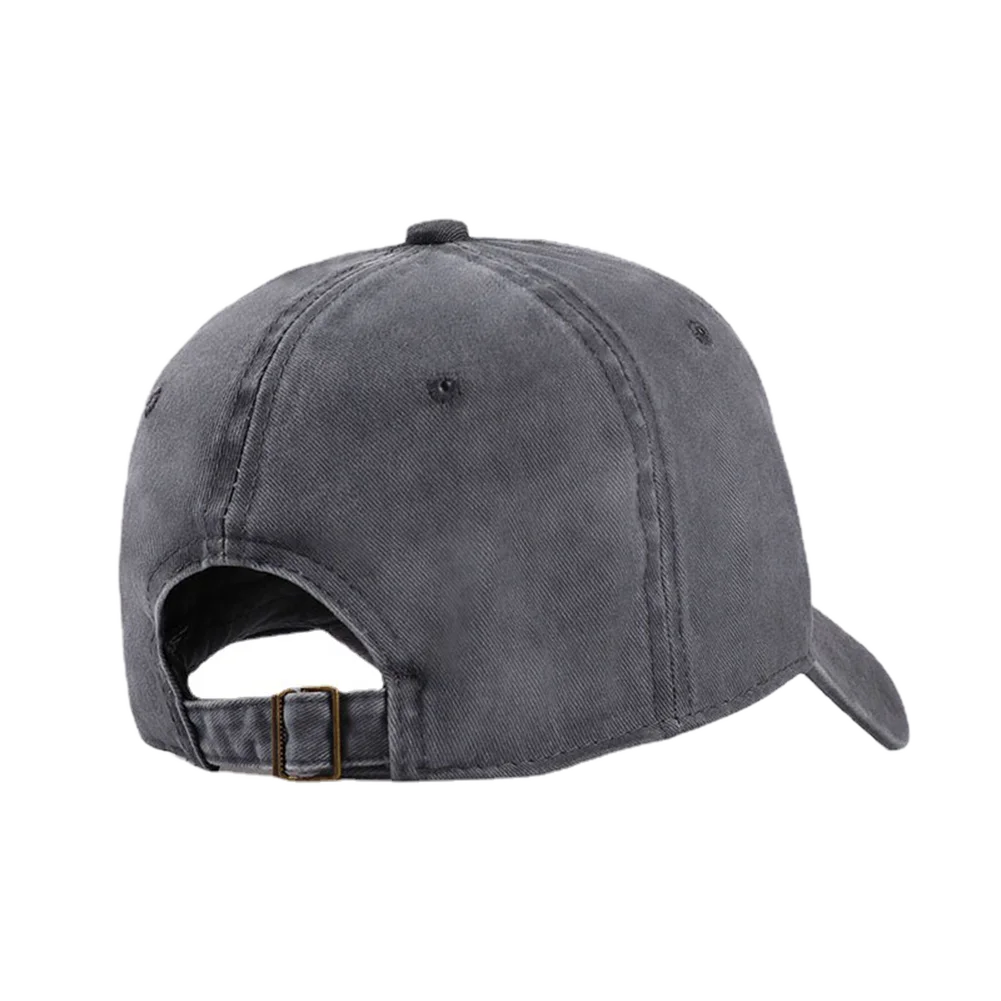 Bad Hair Day Letter Embroidery Washed Baseball Cap