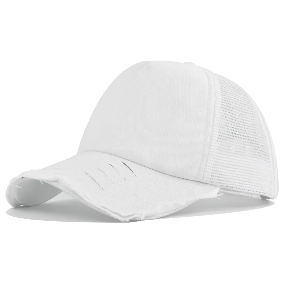 Washed Retro Hip Hop Snapback Cap